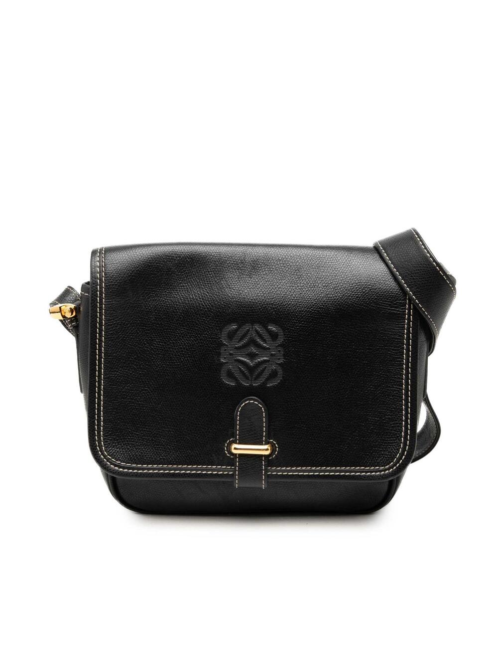 Loewe Leather Anagram Crossbody Pre- #342453L46B